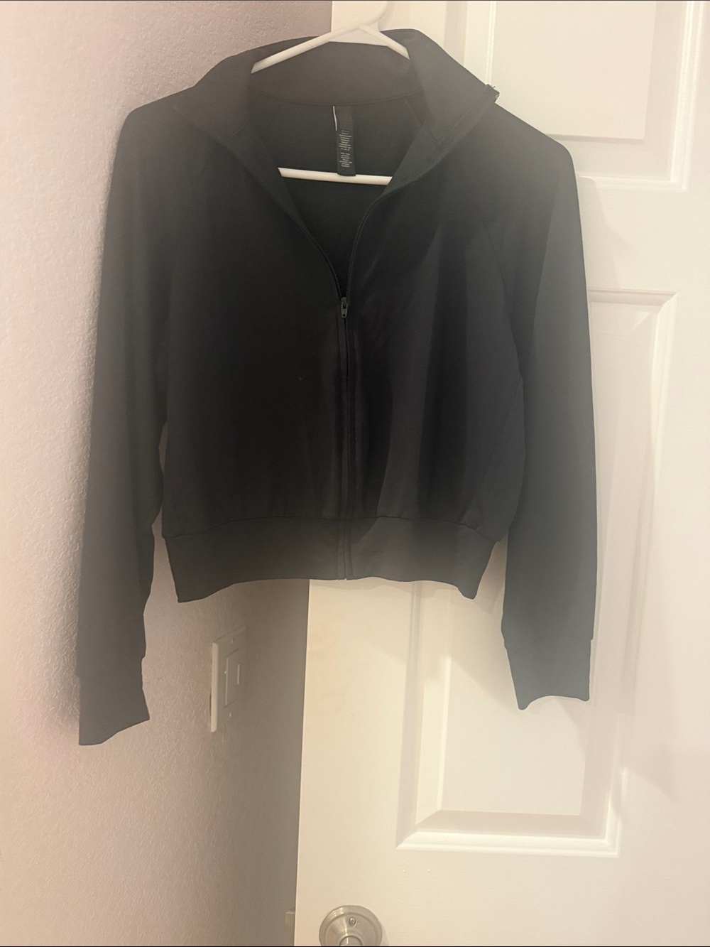 Skims black Track Jacket